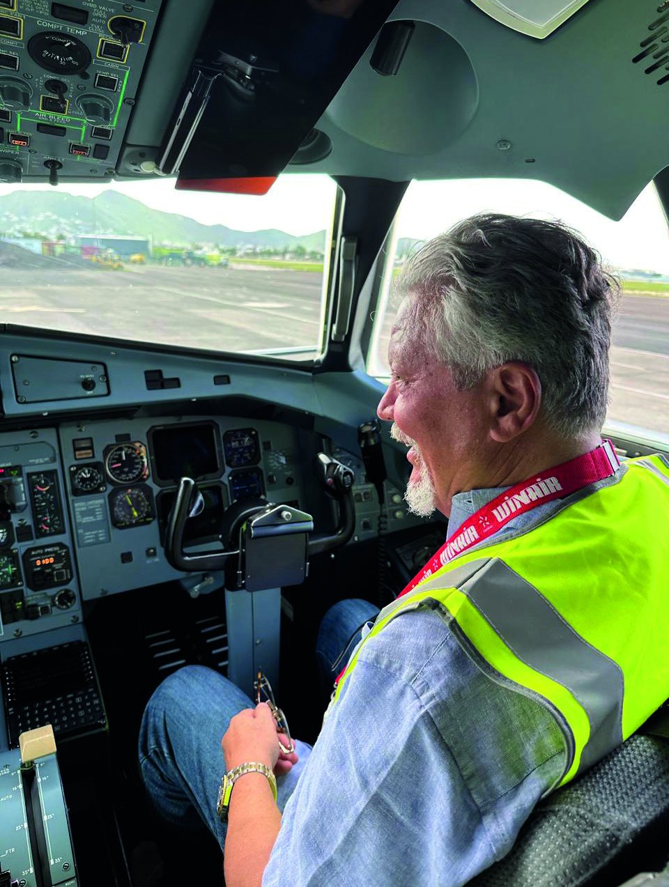Georges Greaux, a Key Witness to Winair’s History